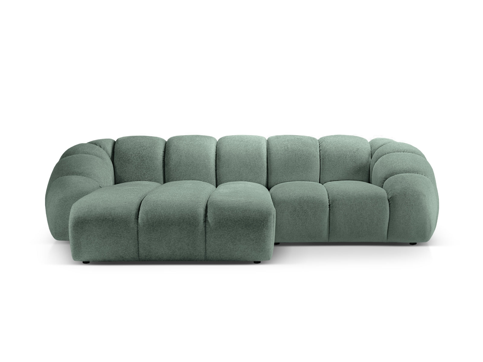 Diana Ecksofa links 3 Sitzer in Mint präsentiert im Onlineshop von KAQTU Design AG. Ecksofa links ist von Micadoni