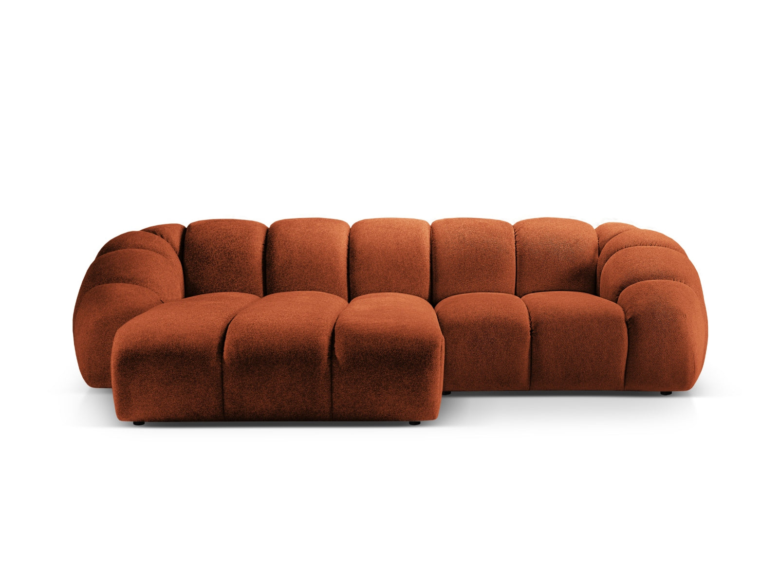 Diana Ecksofa links 3 Sitzer in Terracotta präsentiert im Onlineshop von KAQTU Design AG. Ecksofa links ist von Micadoni