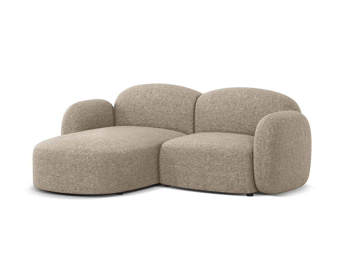 3-Sitzer Ecksofa links Blair in Dark Beige-Eden präsentiert im Onlineshop von KAQTU Design AG. Ecksofa links ist von Micadoni
