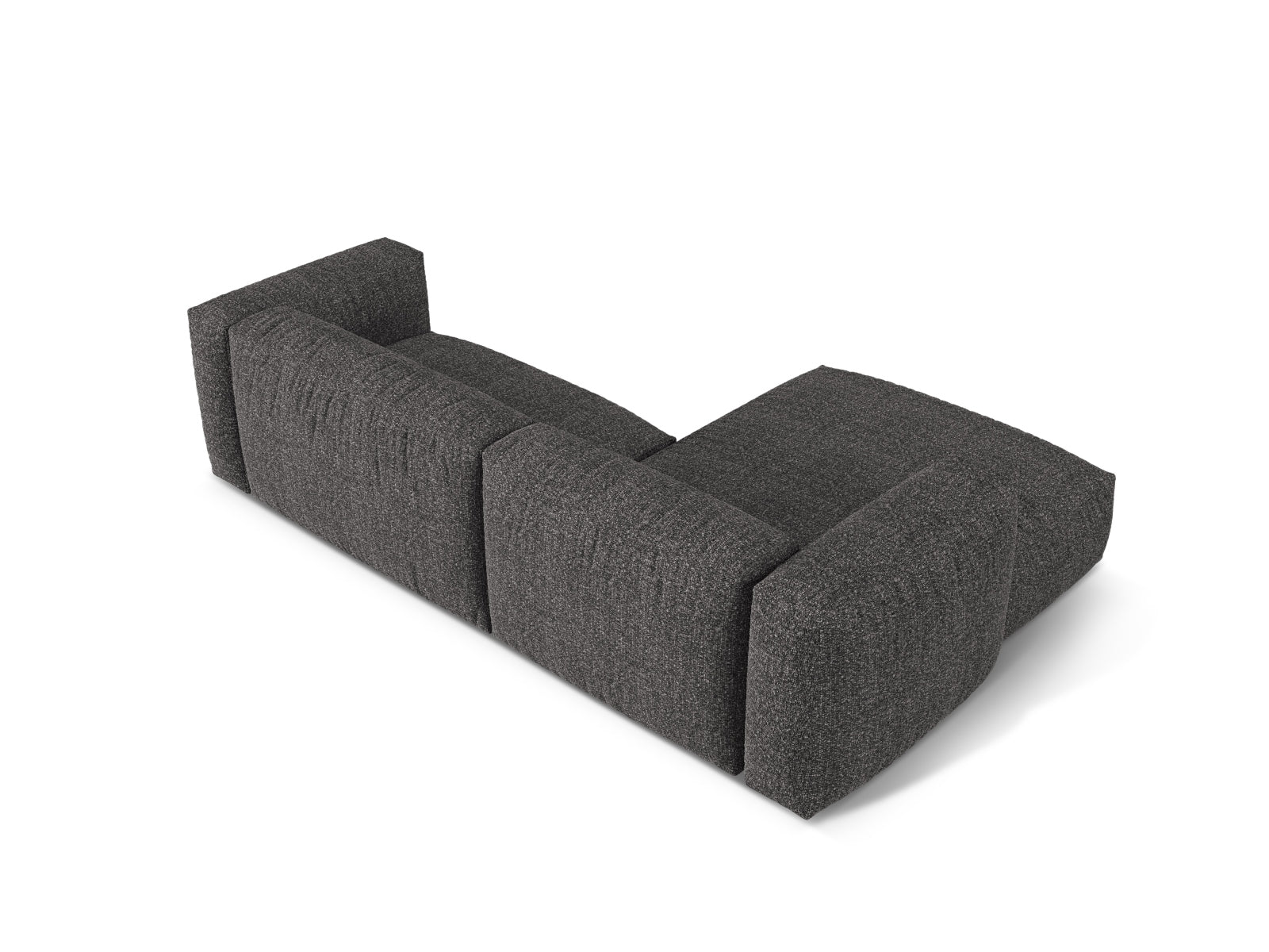 Modulares 2-Sitzer Ecksofa links Martina von Micadoni, perfekt für gemütliche Wohnzimmer, bietet Komfort und zeitgemäße Ästhetik.