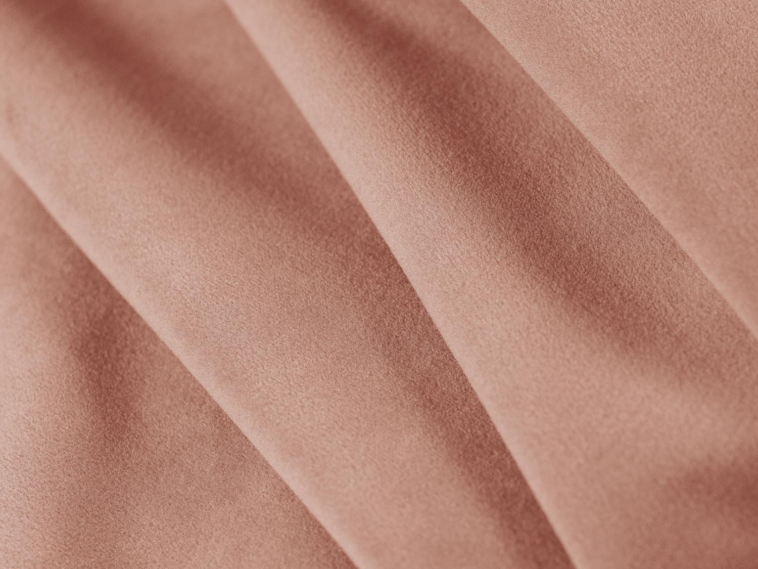 Modernes 5-Sitzer Ecksofa Jenny Velour links in lebhaftem Pink, ideal für gemütliche Abende und ein stilvolles Ambiente.