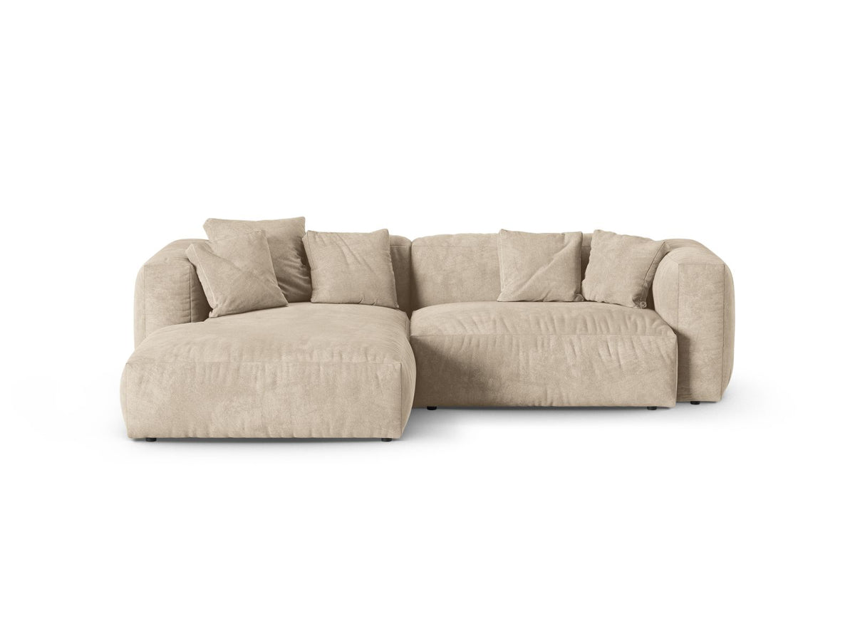 2-Sitzer XL Modular Ecksofa links Martina in Light Beige-Vogue präsentiert im Onlineshop von KAQTU Design AG. Ecksofa links ist von Micadoni