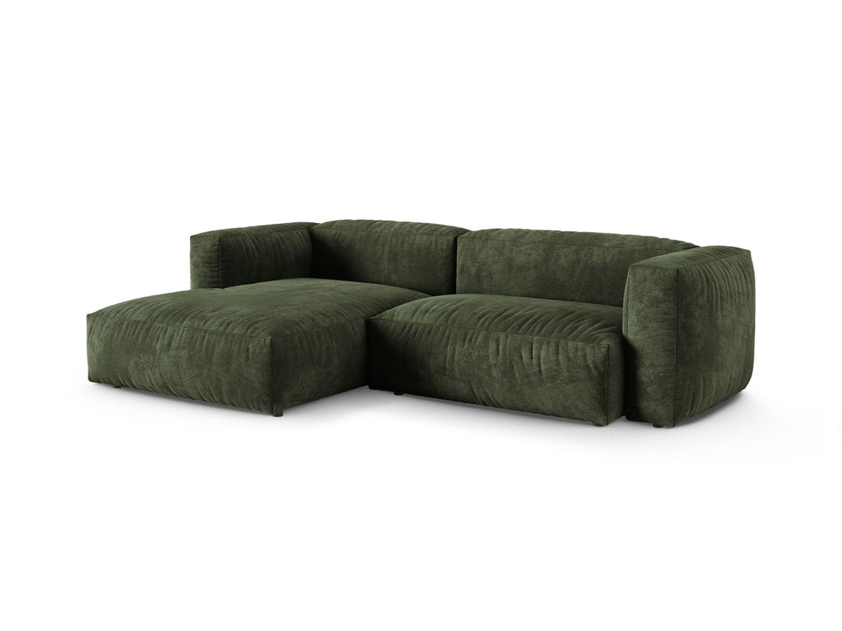 2-Sitzer XL Modular Ecksofa links Martina in Green-Vogue präsentiert im Onlineshop von KAQTU Design AG. Ecksofa links ist von Micadoni