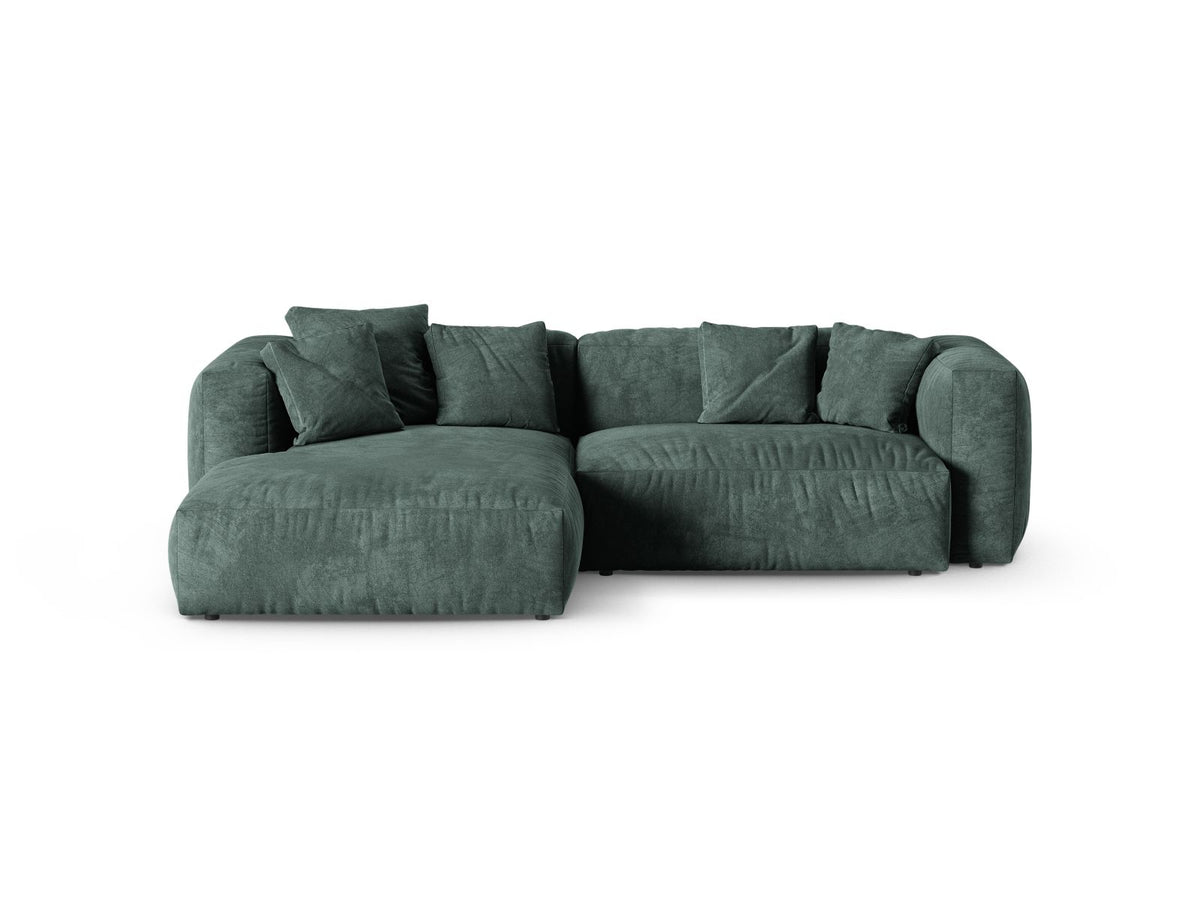 2-Sitzer XL Modular Ecksofa links Martina in Petrol-Vogue präsentiert im Onlineshop von KAQTU Design AG. Ecksofa links ist von Micadoni