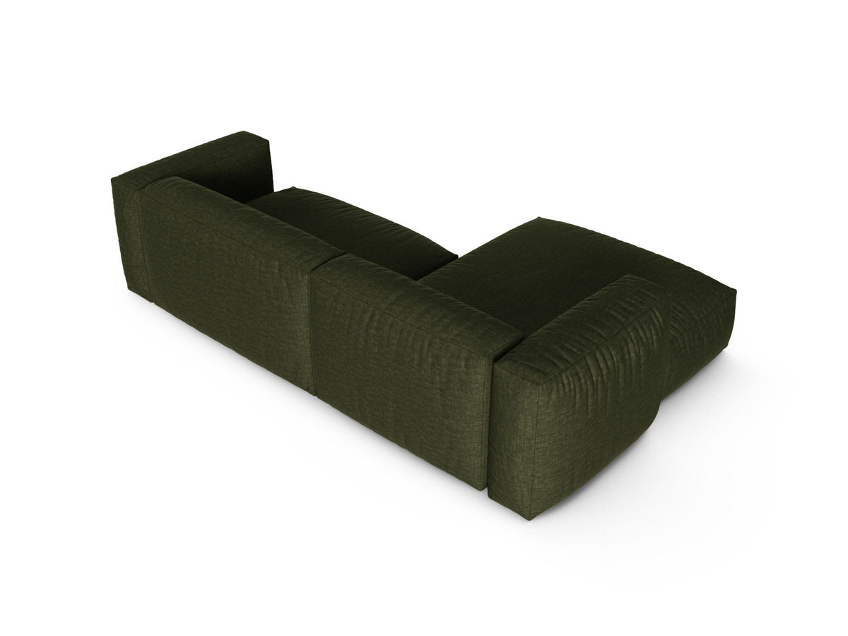 2-Sitzer Ecksofa links modular XL Martina in Green-Boston präsentiert im Onlineshop von KAQTU Design AG. Ecksofa links ist von Micadoni
