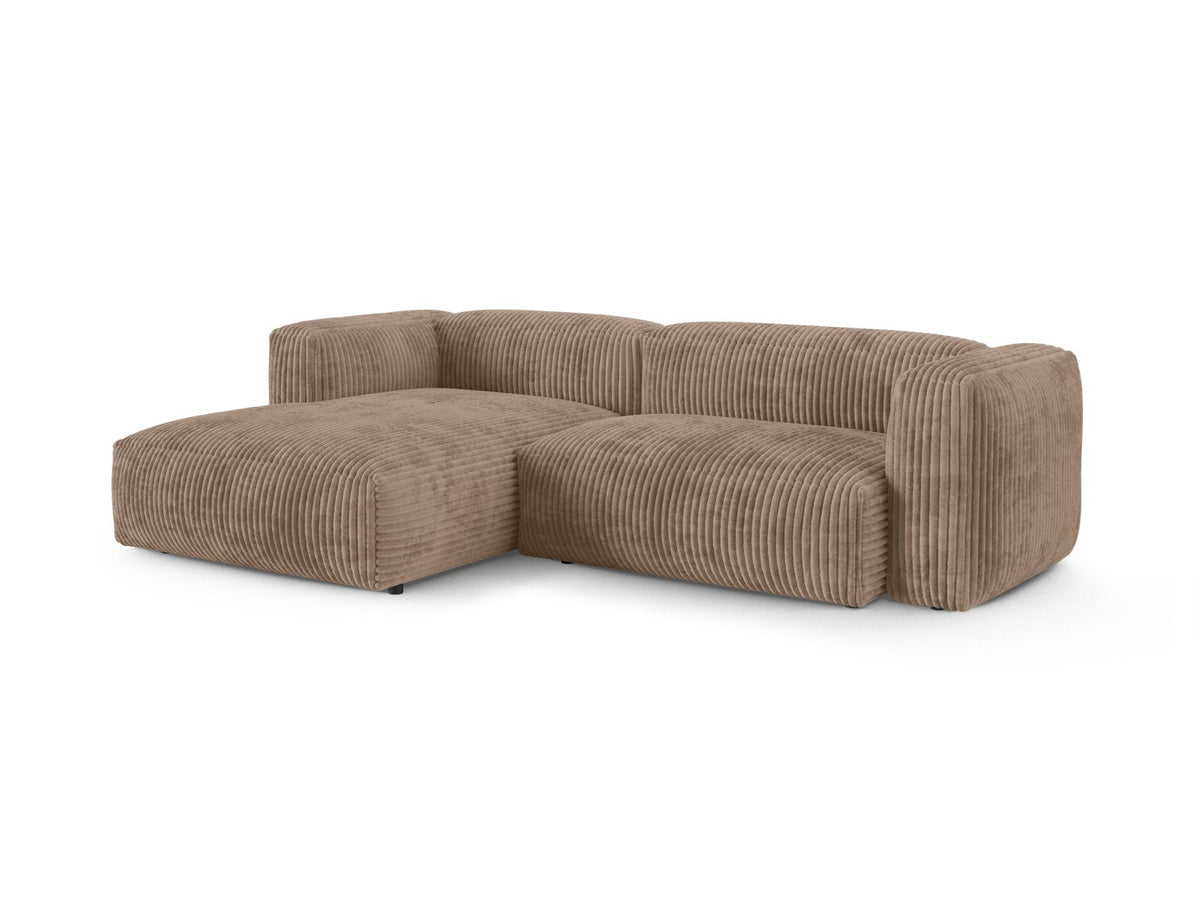 2-Sitzer Ecksofa links modular XL Martina in Acorn-Tilia präsentiert im Onlineshop von KAQTU Design AG. Ecksofa links ist von Micadoni