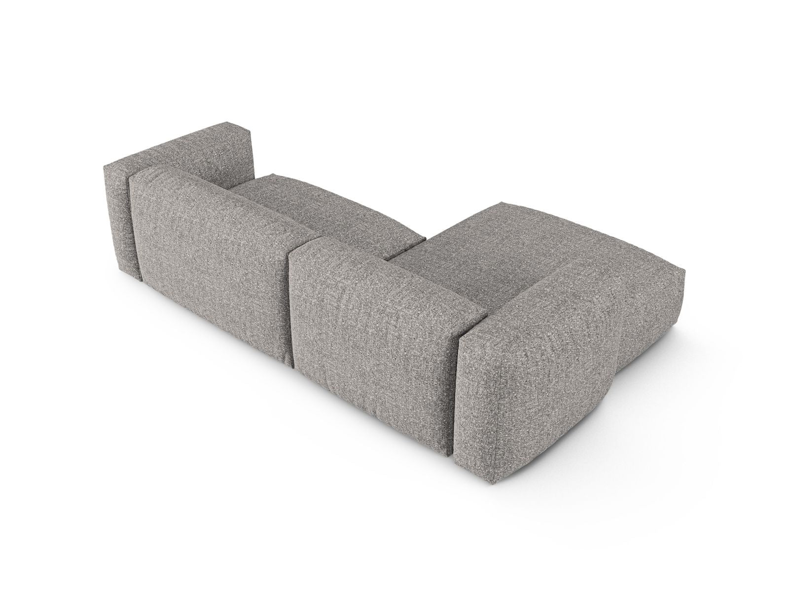 Stylisches 2-Sitzer XL Ecksofa links Martina in elegantem Graphit, perfekt für gemütliche Abende und modernes Wohndesign von Micadoni.