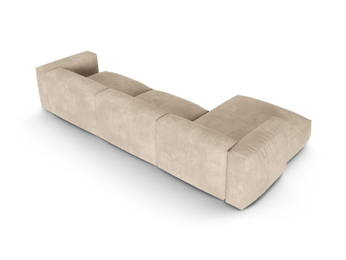 3-Sitzer XL Modular Ecksofa links Martina in Light Beige-Vogue präsentiert im Onlineshop von KAQTU Design AG. Ecksofa links ist von Micadoni