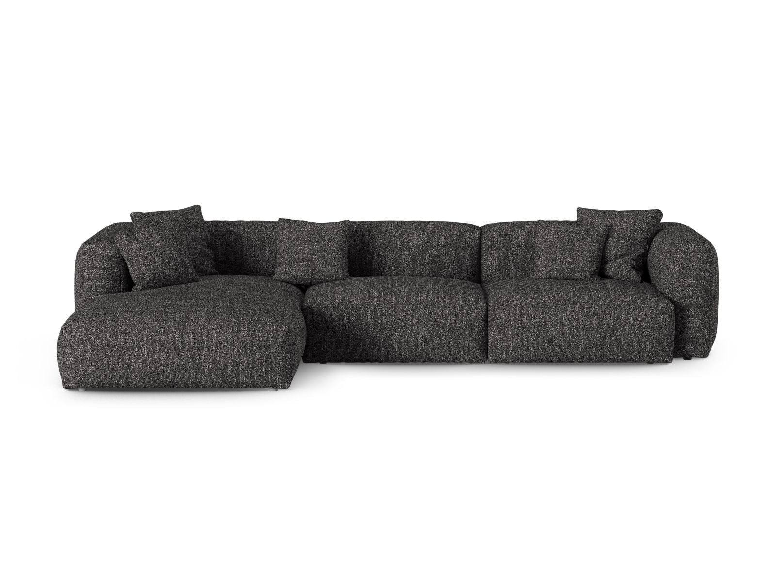 3-Sitzer Modular Ecksofa links XL Martina in Anthracite-Monet präsentiert im Onlineshop von KAQTU Design AG. Ecksofa links ist von Micadoni