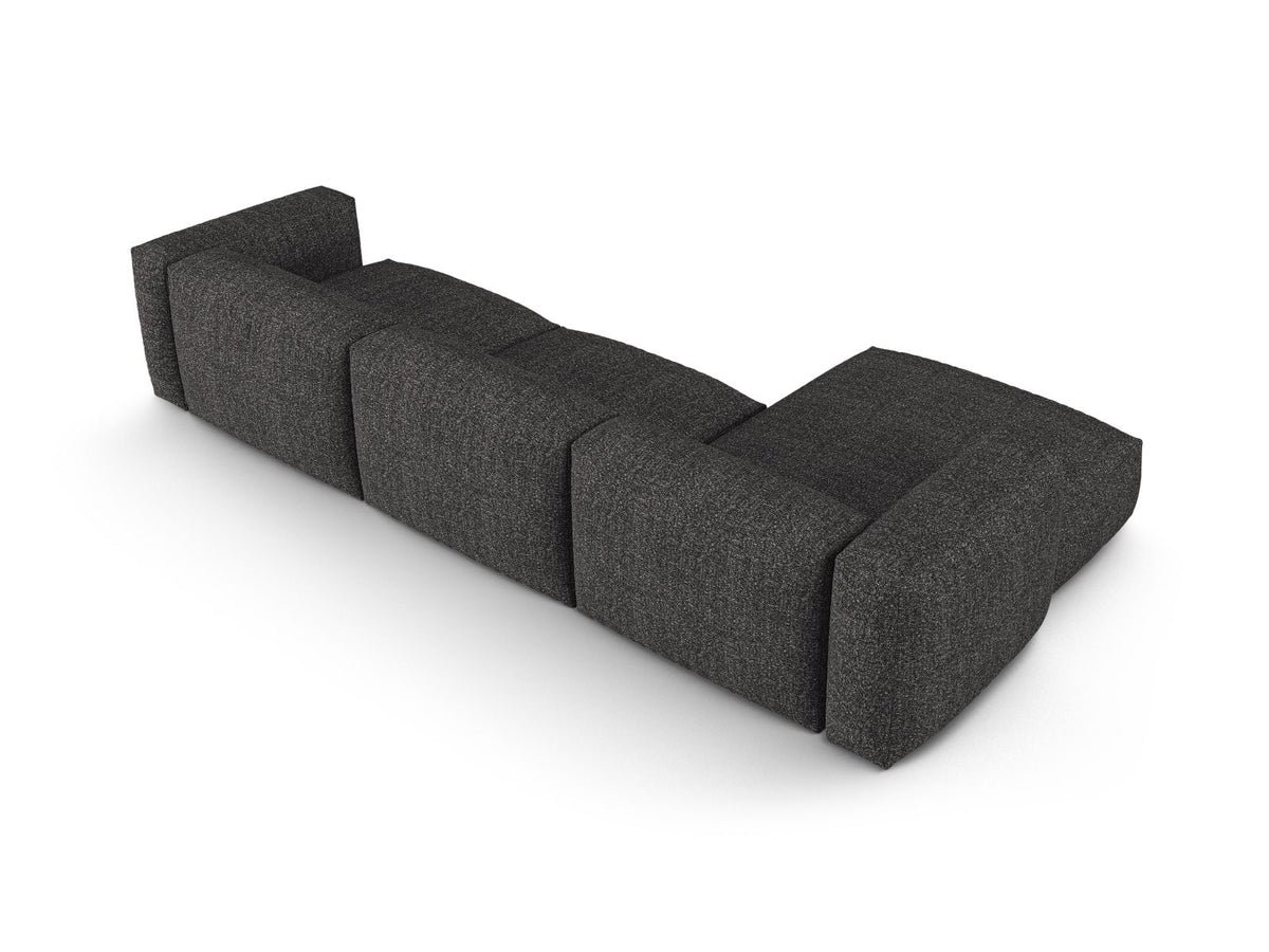 3-Sitzer Modular Ecksofa links XL Martina in Anthracite-Monet präsentiert im Onlineshop von KAQTU Design AG. Ecksofa links ist von Micadoni