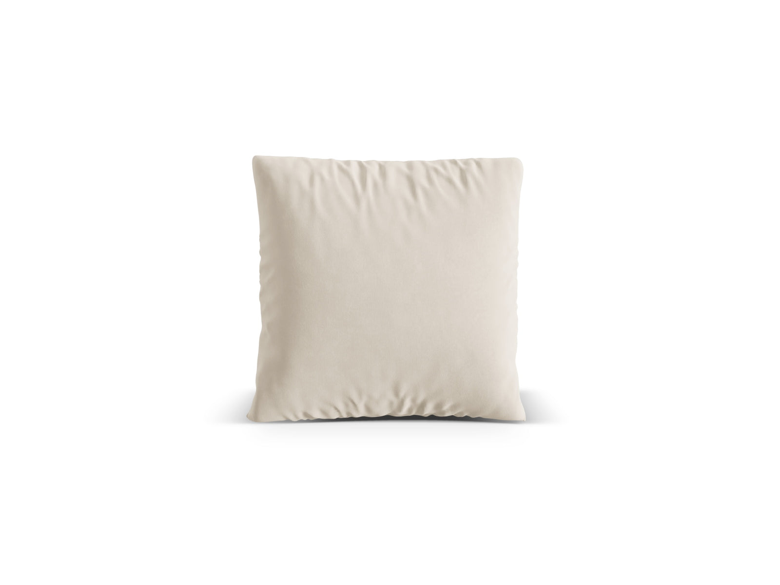 Nuria Velour Pillow in Beige präsentiert im Onlineshop von KAQTU Design AG. Deko Kissen ist von Micadoni