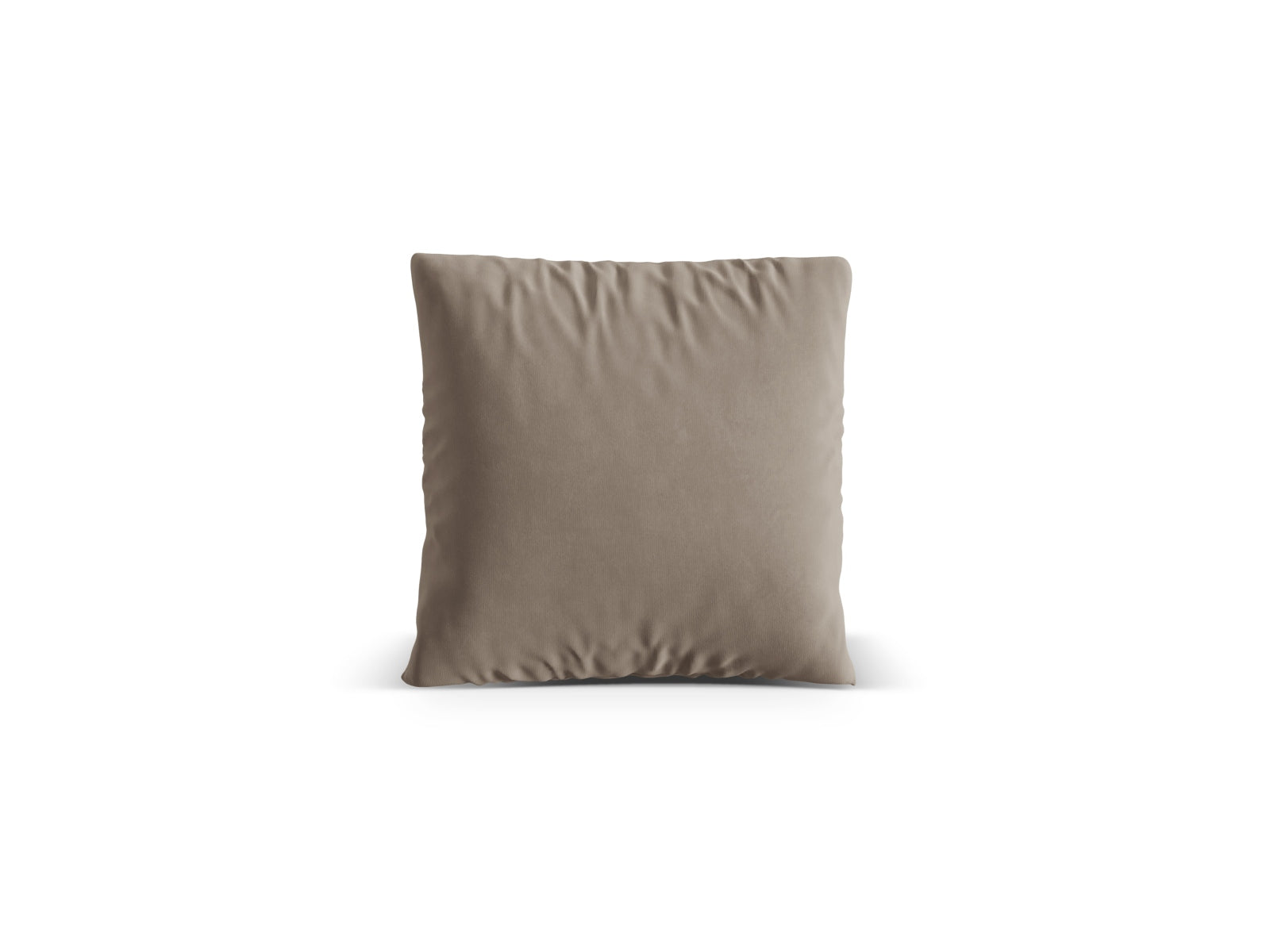 Nuria Velour Pillow in Warm grey präsentiert im Onlineshop von KAQTU Design AG. Deko Kissen ist von Micadoni