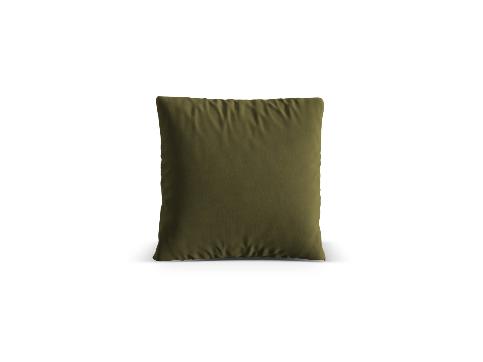 Nuria Velour Pillow in Moss Green Melange-Paris präsentiert im Onlineshop von KAQTU Design AG. Deko Kissen ist von Micadoni