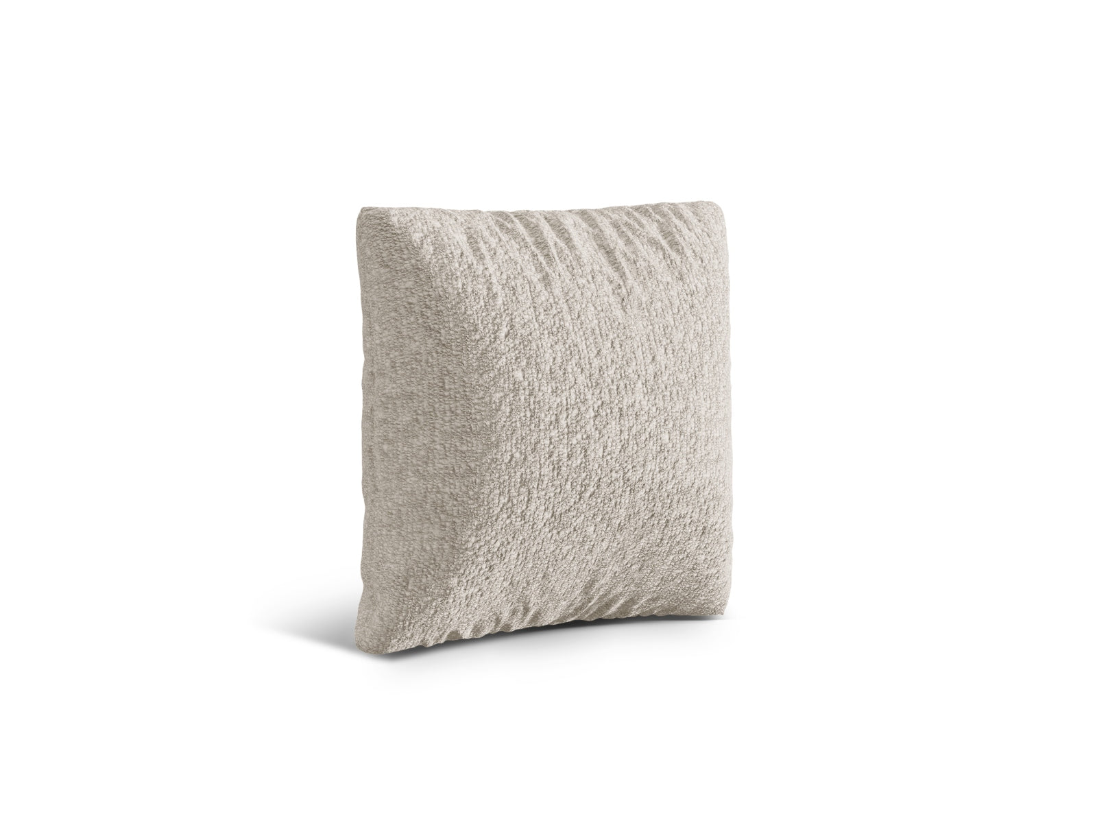 Stilvolles Nuria Dekokissen in zartem Beige von Micadoni, ideal für gemütliche Wohnräume und geschmackvolle Akzente.