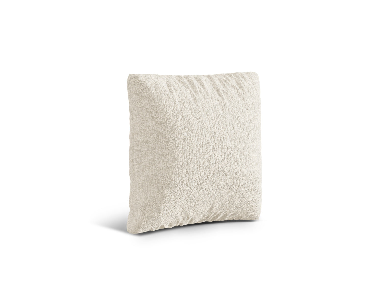 Elegantes Nuria Kissen in zartem Ivory, ideal für stilvolle Wohnräume und um eine behagliche Atmosphäre zu schaffen.