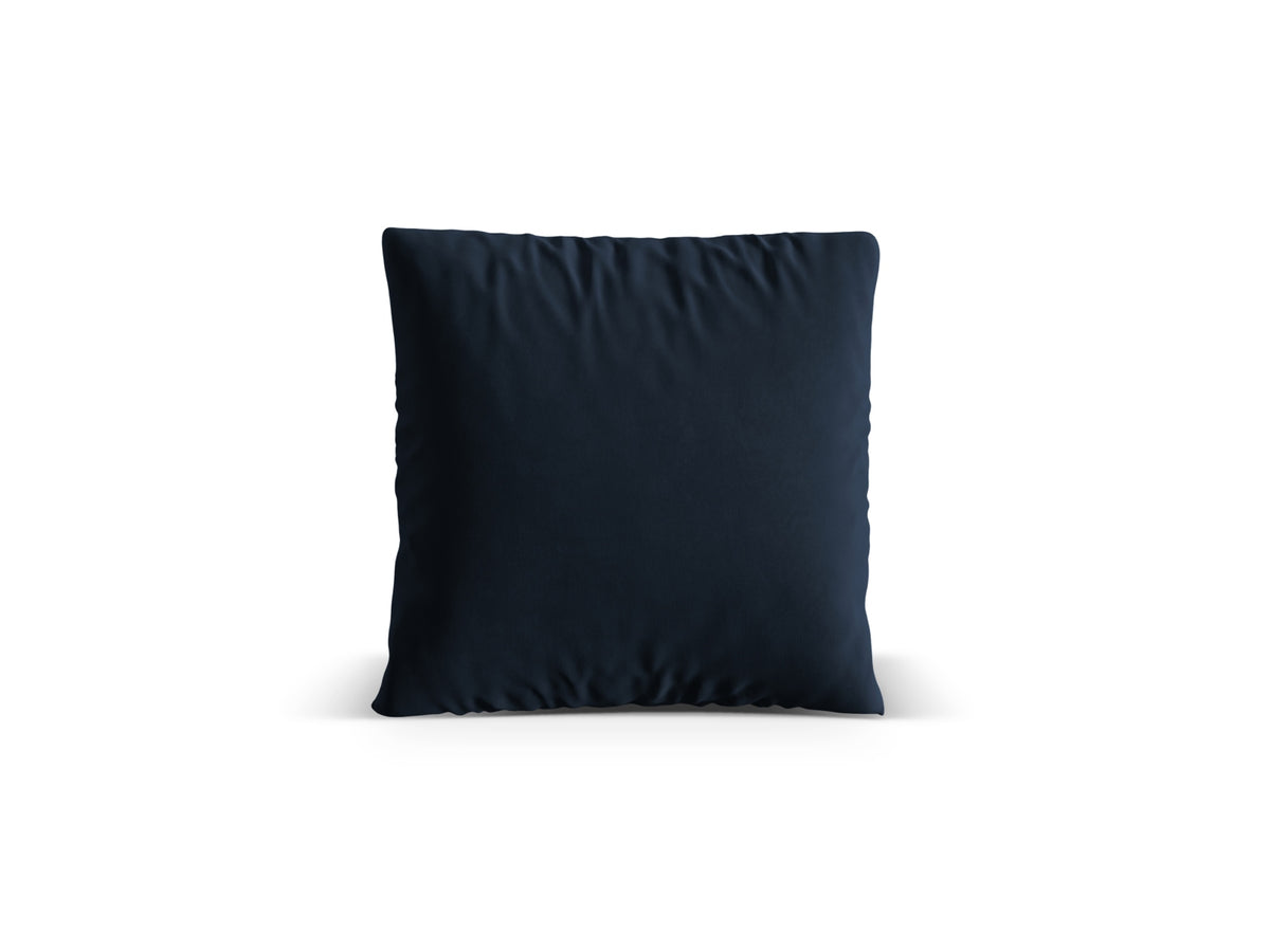 Nuria Velour Pillow in Dark Blue-Paris präsentiert im Onlineshop von KAQTU Design AG. Deko Kissen ist von Micadoni