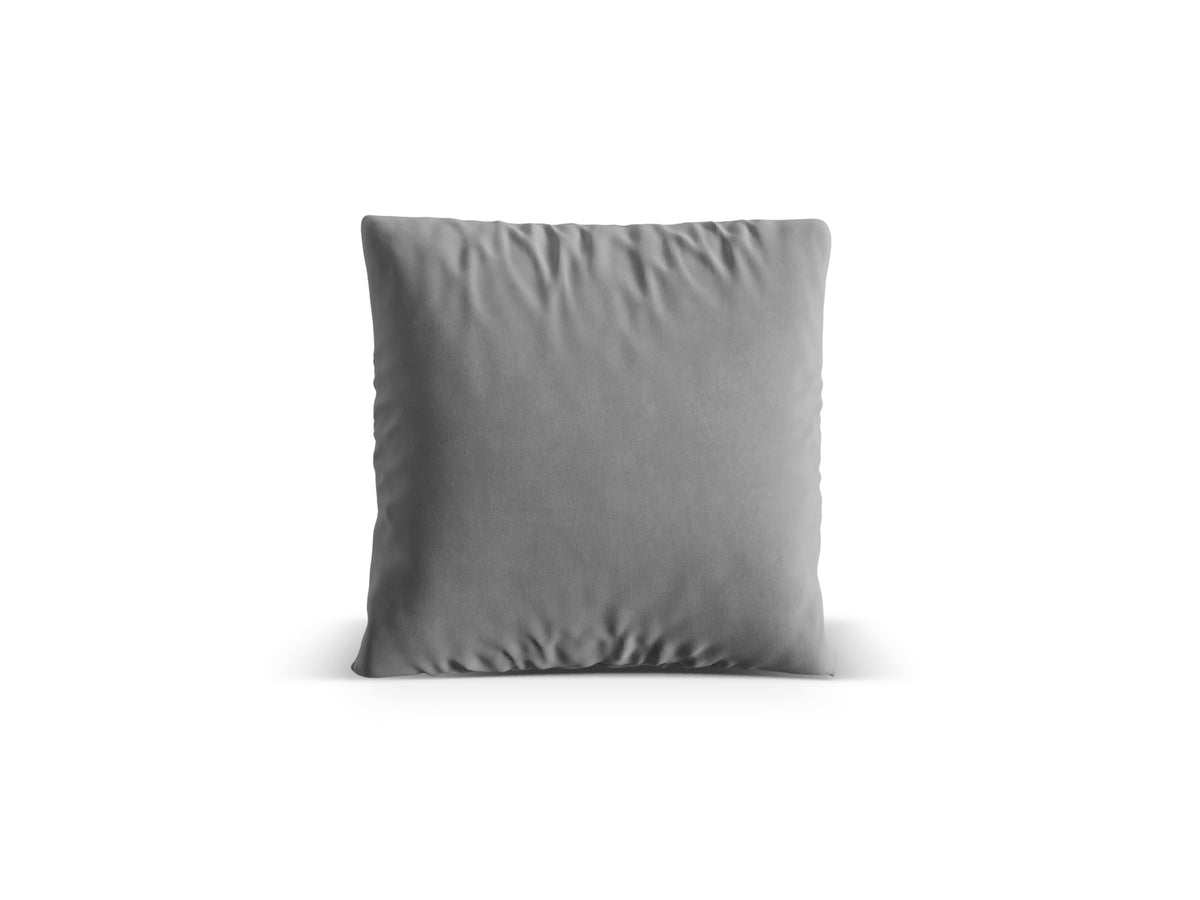 Nuria Velour Pillow in Grey-Paris präsentiert im Onlineshop von KAQTU Design AG. Deko Kissen ist von Micadoni