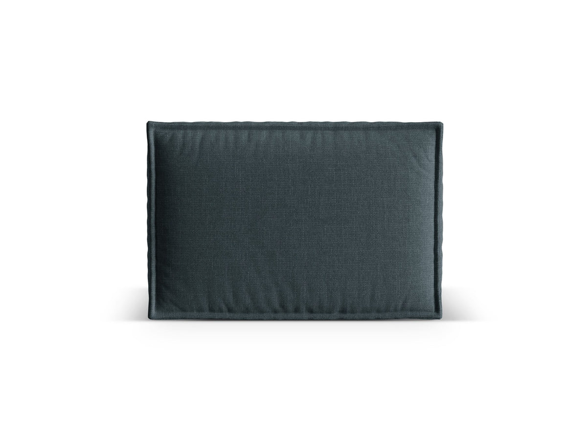 Beiges Deko Kissen Nuria von Micadoni aus meliertem Liberty Stoff, rechteckige Form, Masse 60x19x40 cm.