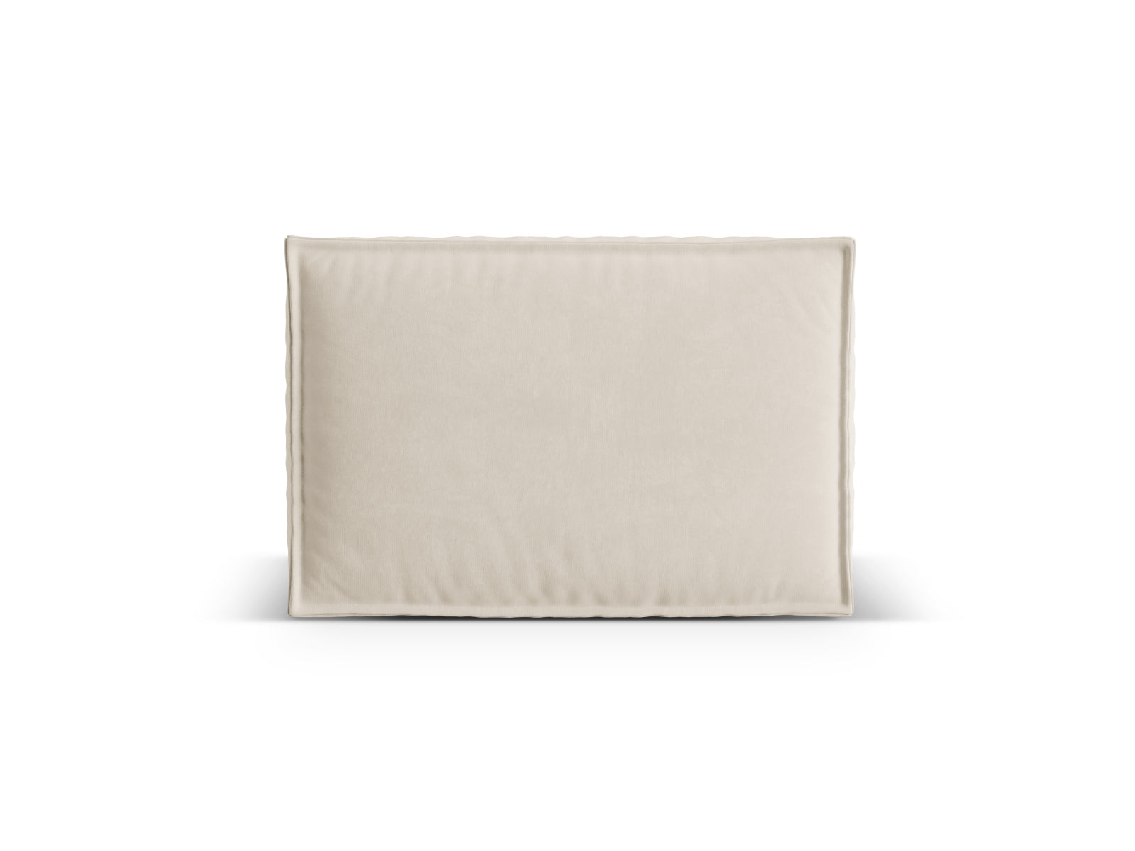 Nuria Velour Pillow in Beige-Paris präsentiert im Onlineshop von KAQTU Design AG. Deko Kissen ist von Micadoni