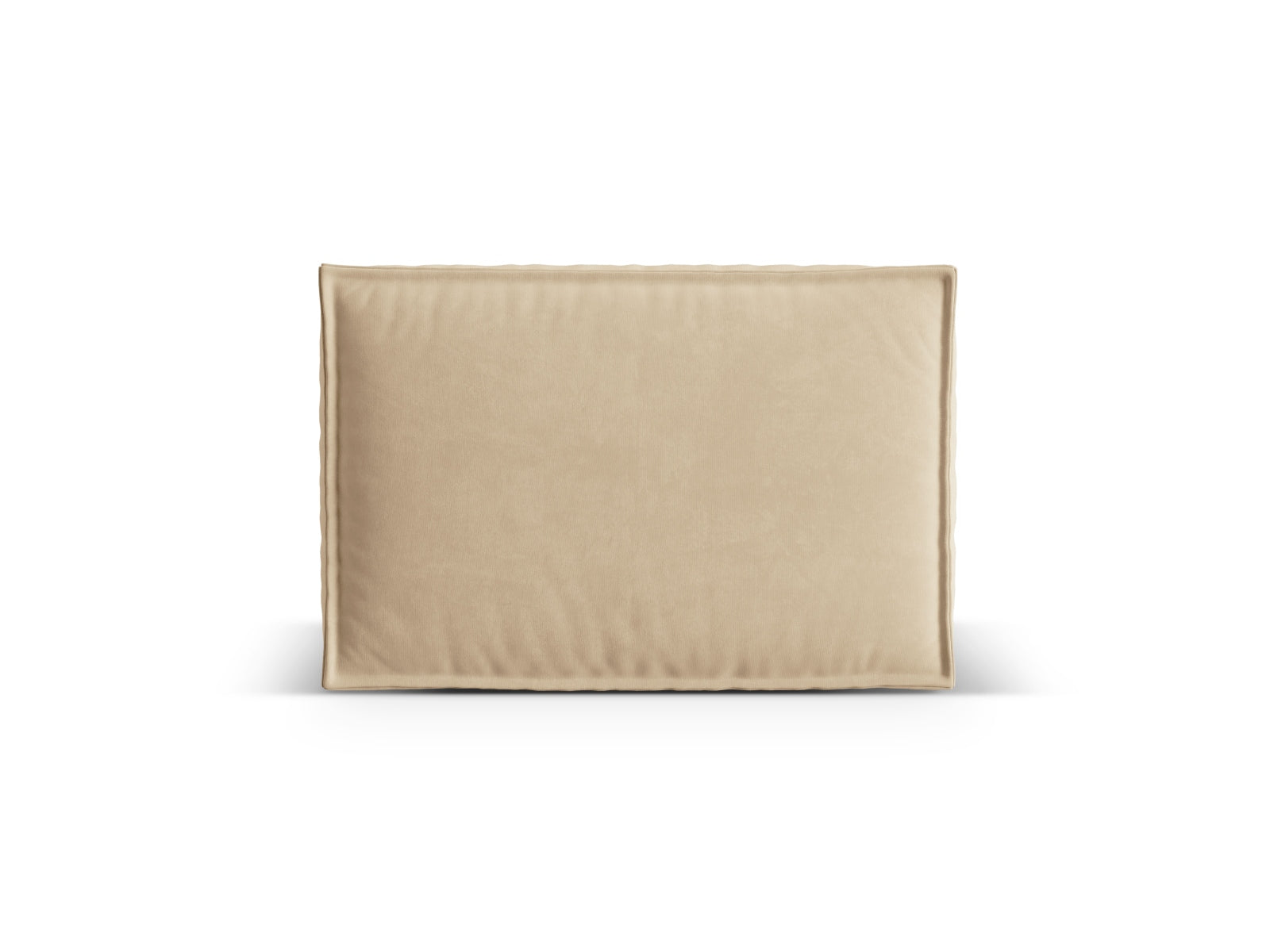 Elegantes Nuria Velour Kissen in sanftem Nude, ideal für stilvolle Wohnräume. Hochwertige Verarbeitung von Micadoni.