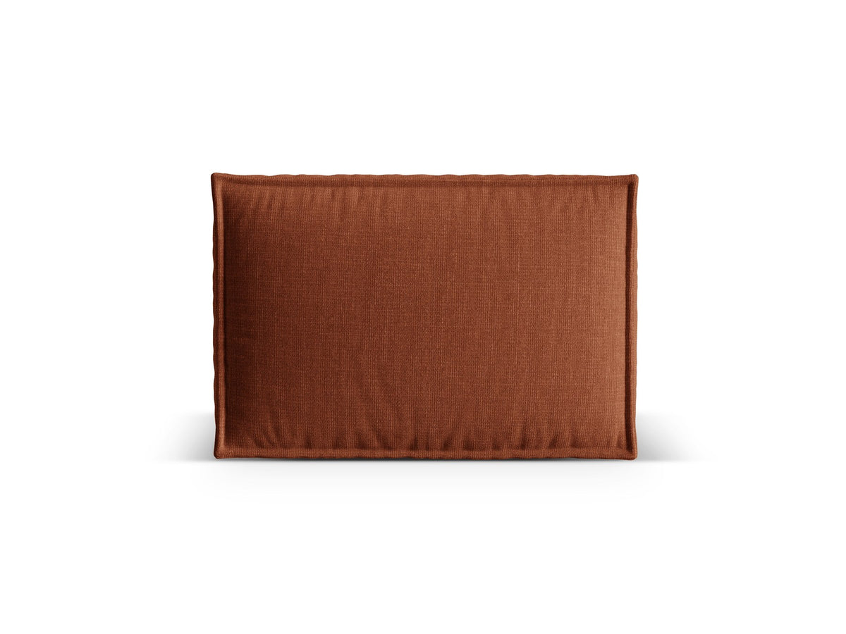 Beige Dekokissen Nuria von Micadoni mit meliertem Liberty Stoffbezug in rechteckiger Form, Masse 60 x 26 x 40 cm.