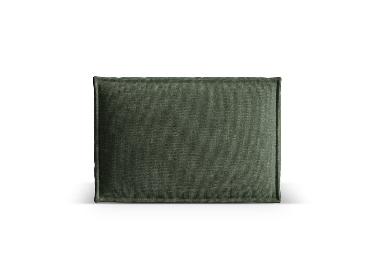 Beige Dekokissen Nuria von Micadoni mit meliertem Liberty Stoffbezug in rechteckiger Form, Masse 60 x 26 x 40 cm.