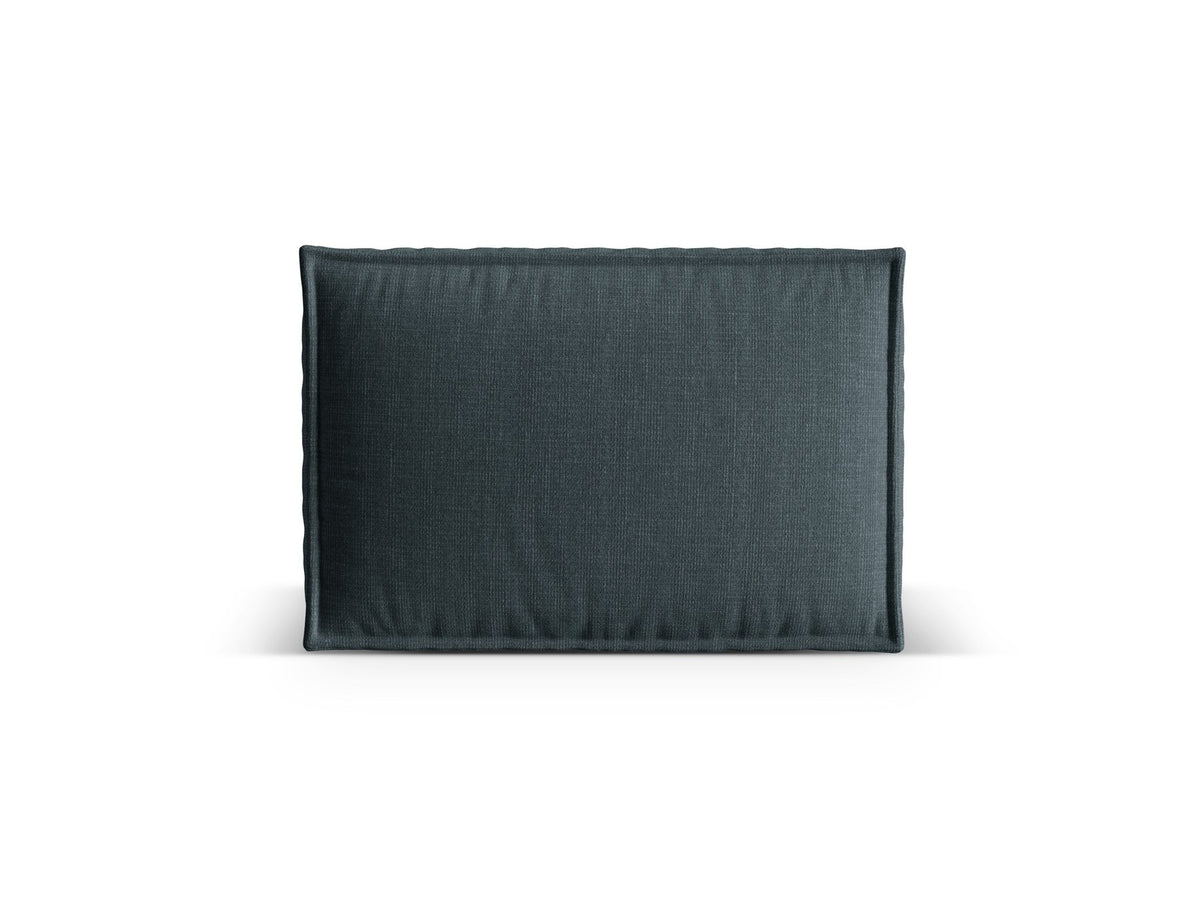 Beige Dekokissen Nuria von Micadoni mit meliertem Liberty Stoffbezug in rechteckiger Form, Masse 60 x 26 x 40 cm.