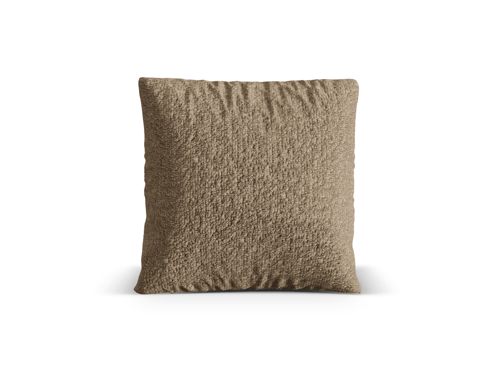 Stilvolles Nuria Dekokissen in sanftem Cappuccino, perfekt für gemütliche Wohnräume. Hochwertige Verarbeitung und modernes Design von Micadoni.