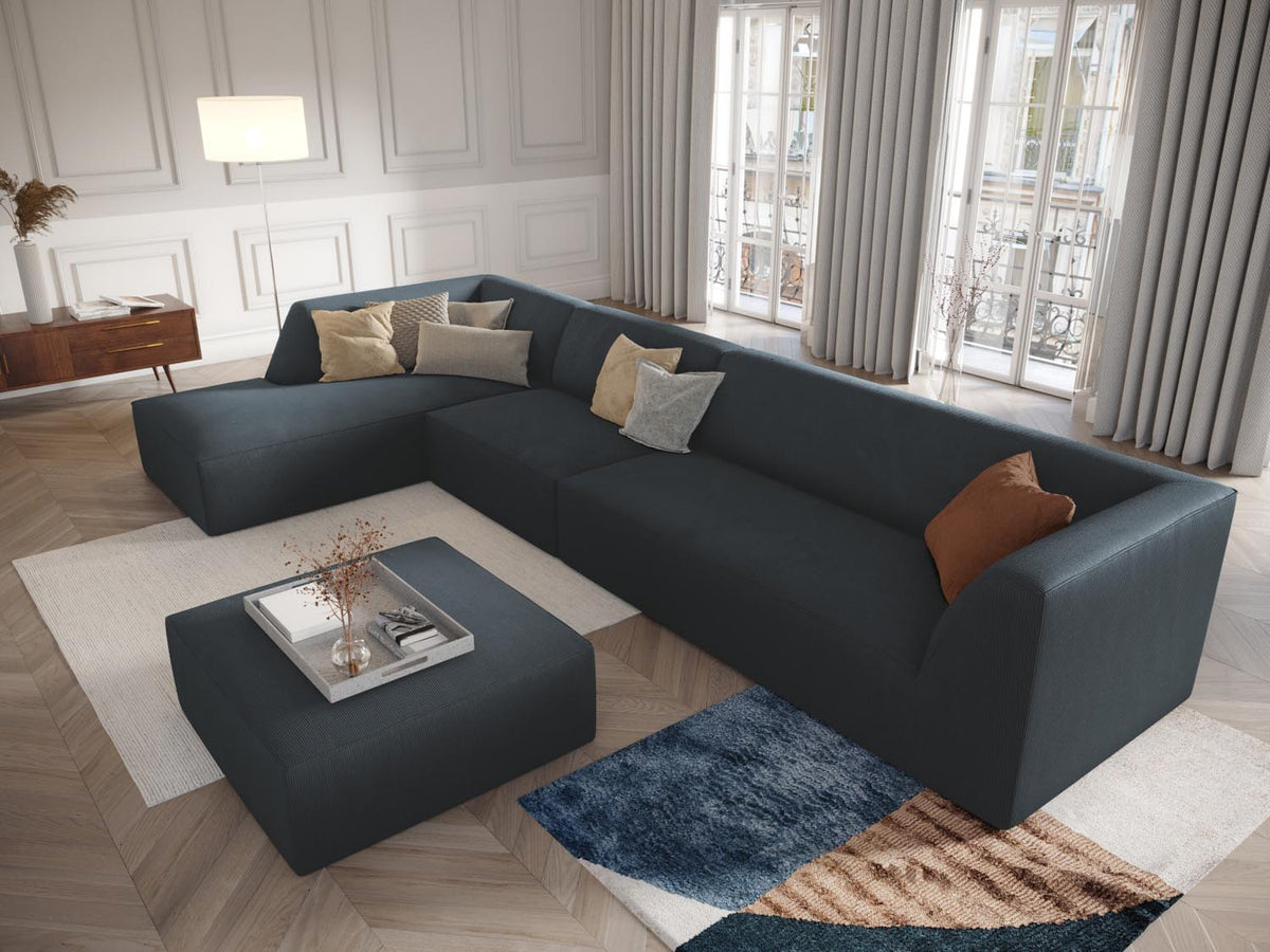 Ruby Pouf 1 Sitz in Blue-Scala präsentiert im Onlineshop von KAQTU Design AG. Pouf ist von Micadoni