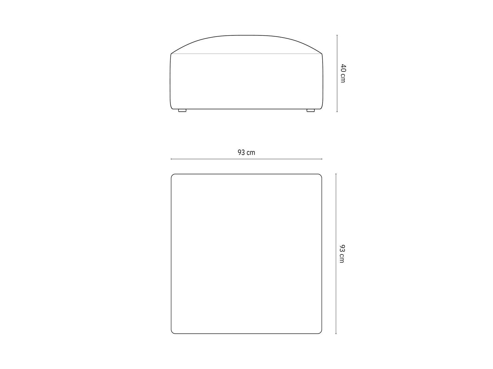 Entdecken Sie den Ruby Pouf 1 Sitz von Micadoni – ein elegantes Möbelstück, das Komfort und Stil in jeden Raum bringt.