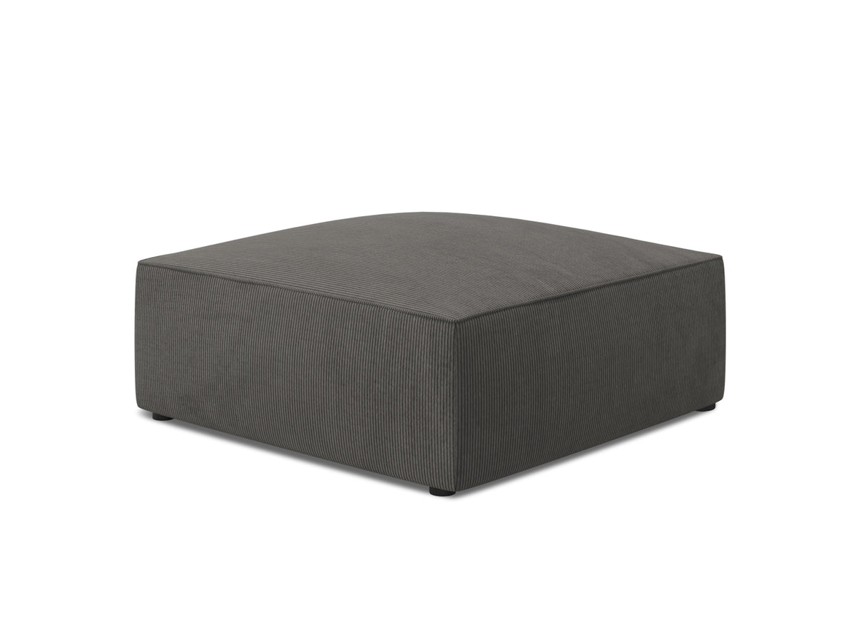 Ruby Pouf 1 Sitz in Dark Grey-Scala präsentiert im Onlineshop von KAQTU Design AG. Pouf ist von Micadoni