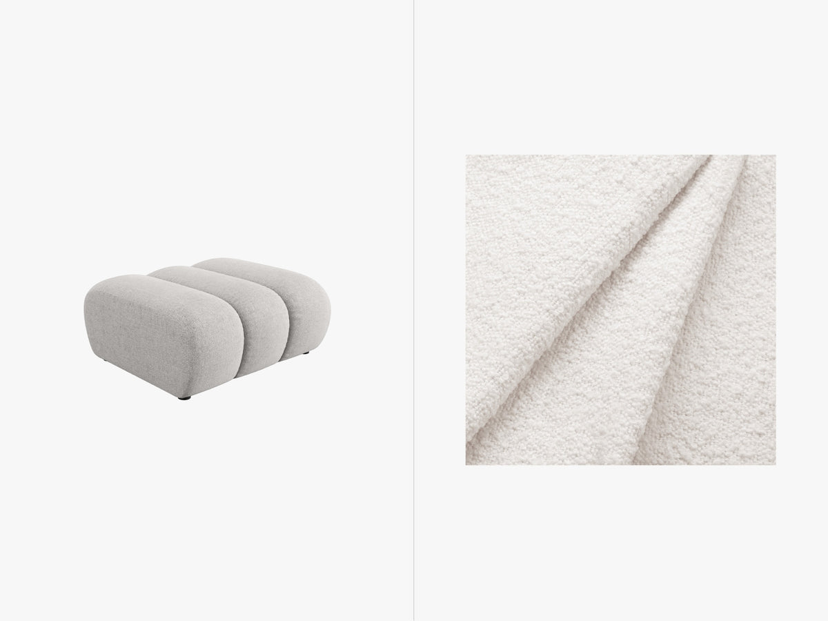 Lupine Pouf 1 Sitz in White-Baloo präsentiert im Onlineshop von KAQTU Design AG. Pouf ist von Micadoni