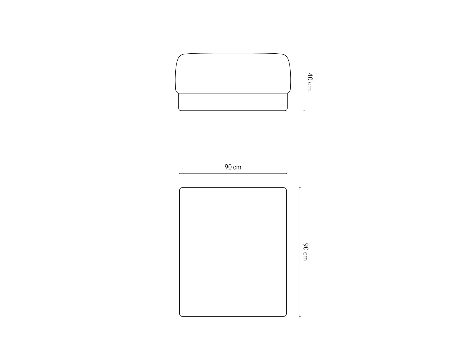 Erleben Sie den stilvollen Miley Boucle Pouf 1 Sitz von Micadoni – ideal für jeden Raum, komfortabel und leicht zu reinigen!