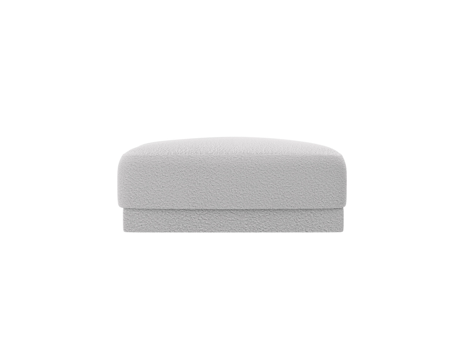 Miley Boucle Pouf 1 Sitz in Light Grey präsentiert im Onlineshop von KAQTU Design AG. Pouf ist von Micadoni