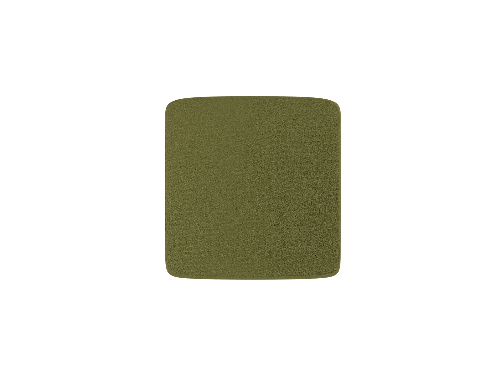 Miley Boucle Pouf 1 Sitz in Dark Olive Green-Baloo präsentiert im Onlineshop von KAQTU Design AG. Pouf ist von Micadoni