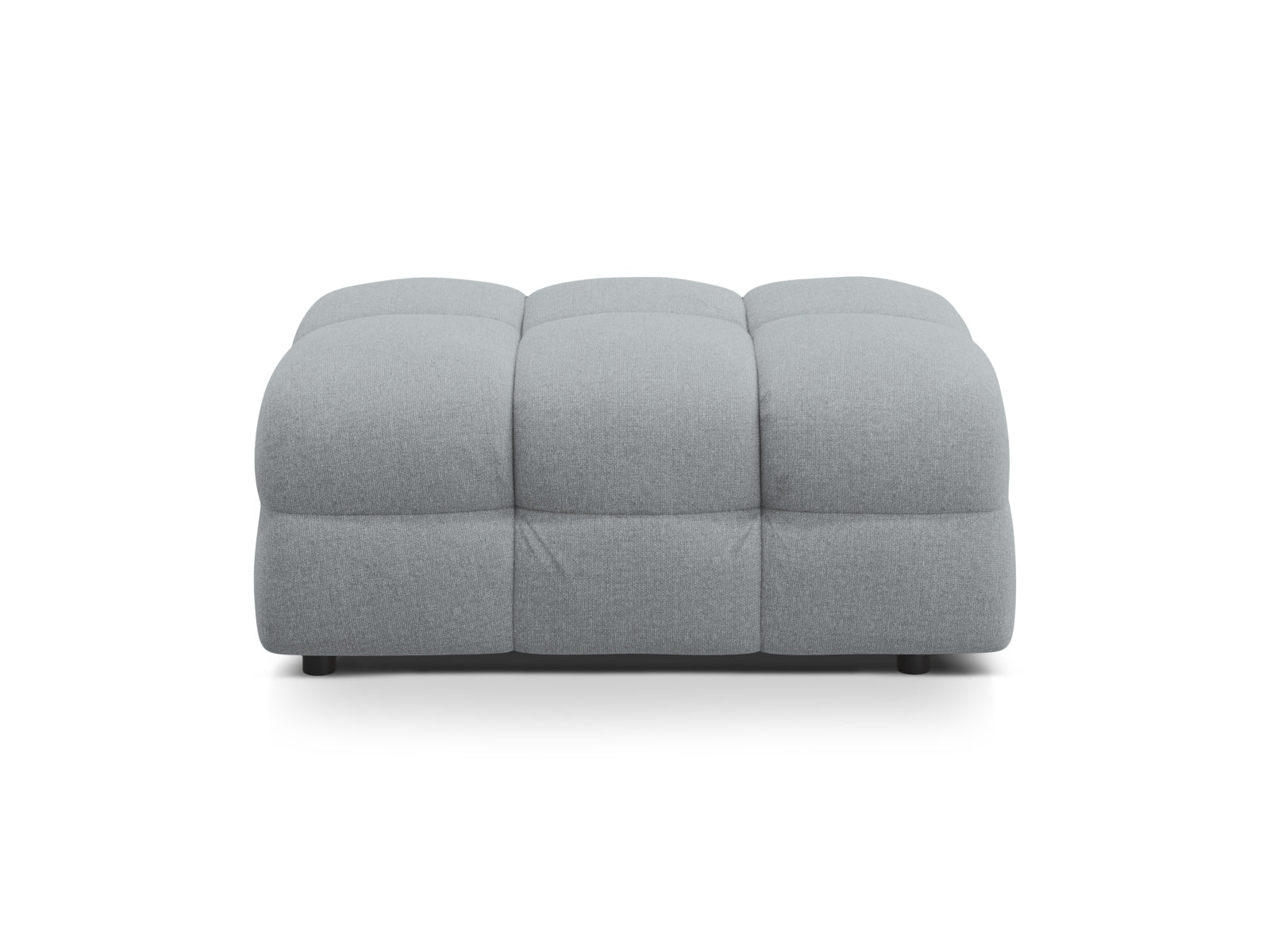 Kendal Pouf 1 Sitzer in Platinum-Ottawa präsentiert im Onlineshop von KAQTU Design AG. Modulares Sofa ist von Micadoni