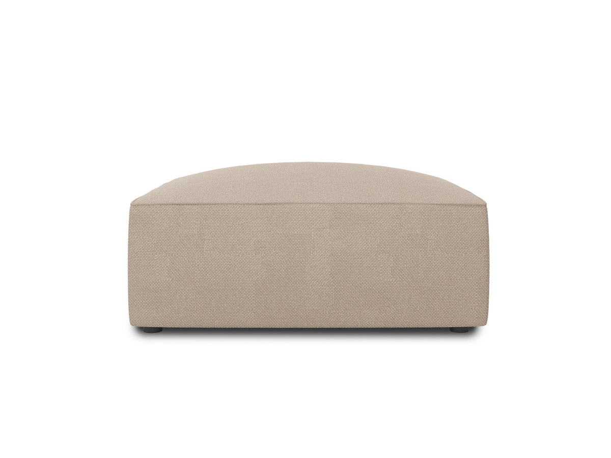 Ruby Pouf 1 Sitz in Dark Beige-Ottawa präsentiert im Onlineshop von KAQTU Design AG. Pouf ist von Micadoni