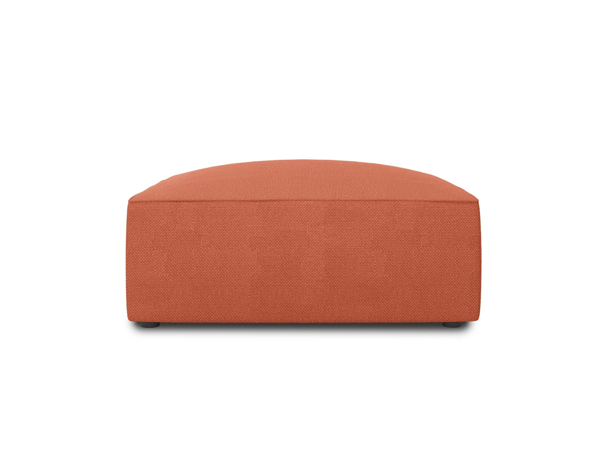 Ruby Pouf 1 Sitz in Coral-Ottawa präsentiert im Onlineshop von KAQTU Design AG. Pouf ist von Micadoni