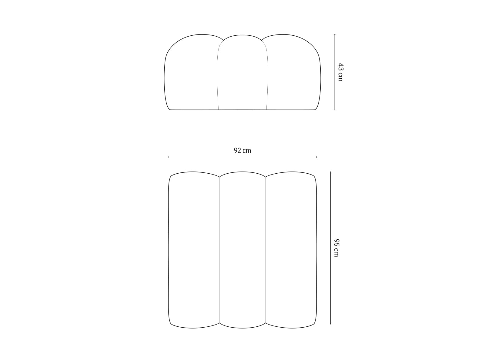 Erleben Sie den eleganten Lupine Pouf 1 Sitz von Micadoni – ein funktionales Möbelstück, das Komfort und modernes Design vereint. Perfekt für jedes Zuhause!