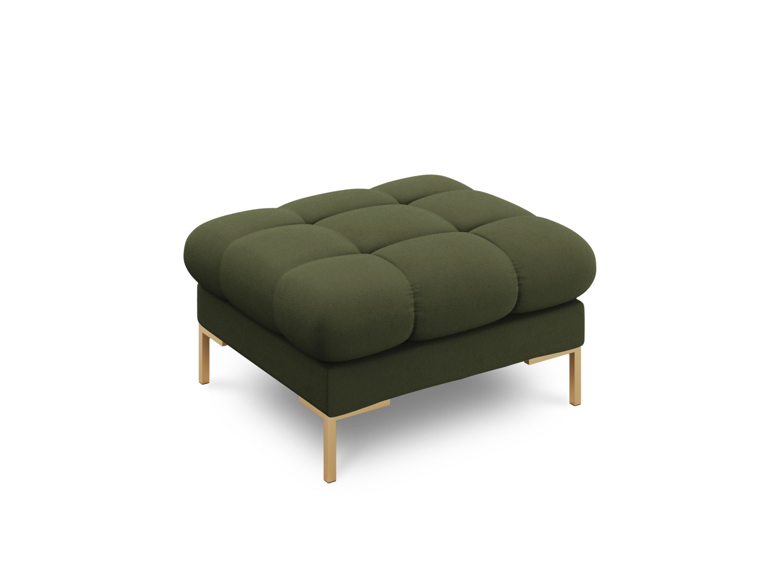 Mamaia Pouf 1 Sitz in Green/Gold präsentiert im Onlineshop von KAQTU Design AG. Pouf ist von Micadoni