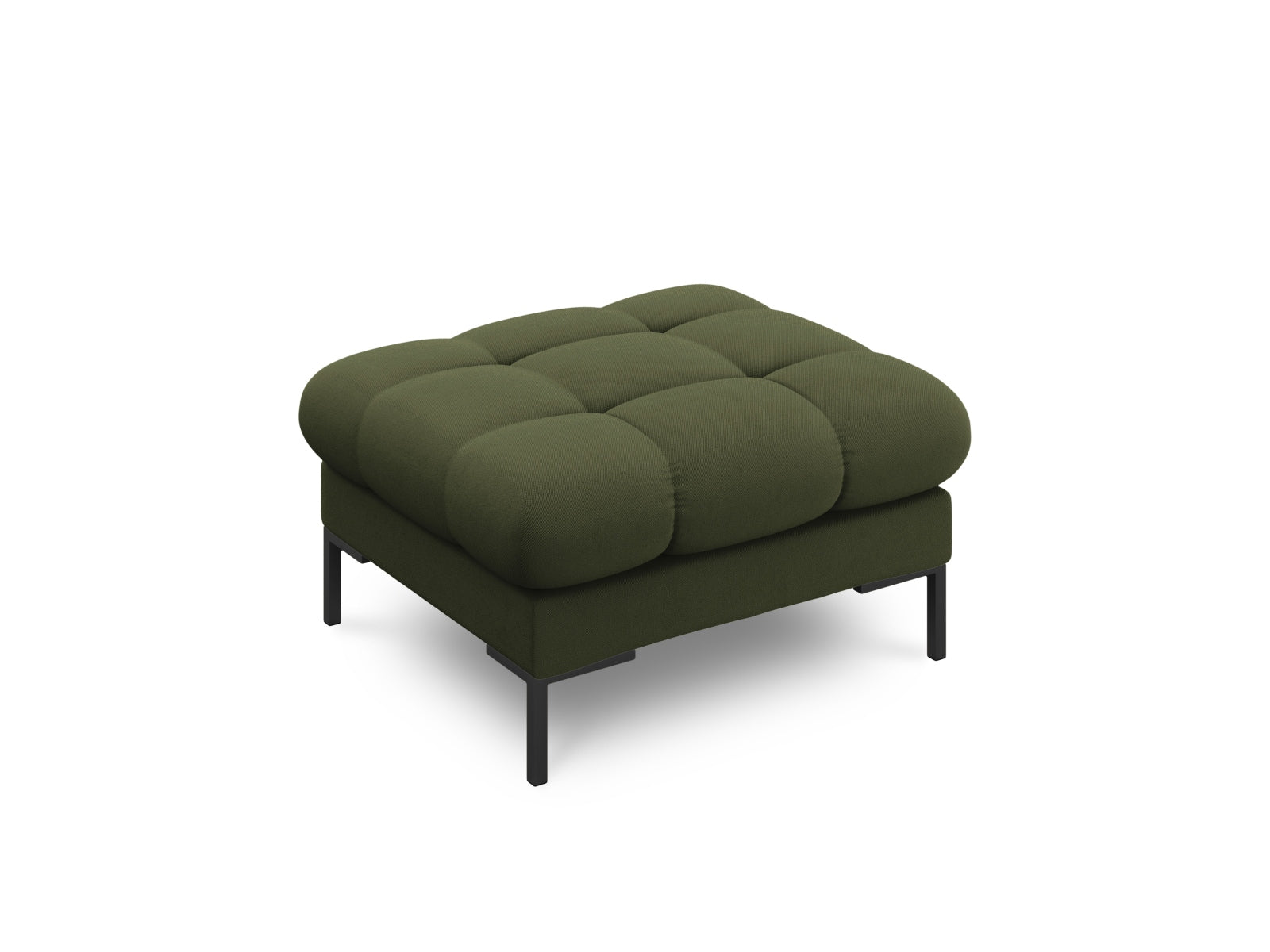 Mamaia Pouf 1 Sitz in Green/Schwarz-Neve präsentiert im Onlineshop von KAQTU Design AG. Pouf ist von Micadoni