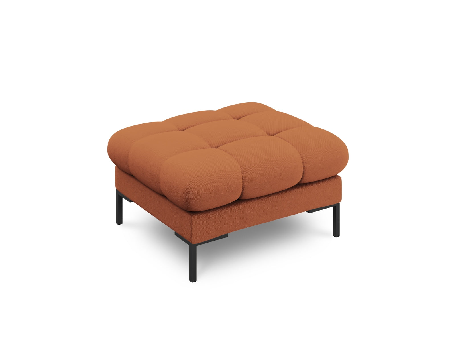 Mamaia Pouf 1 Sitz in Brick/Schwarz-Neve präsentiert im Onlineshop von KAQTU Design AG. Pouf ist von Micadoni