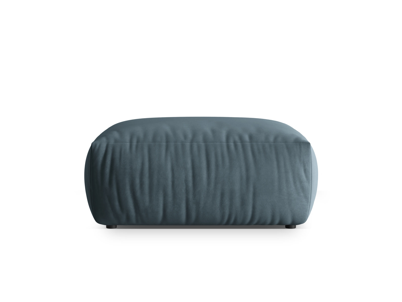 Chris Velour Pouf 1 Sitzer in Pastel Blue-Casino präsentiert im Onlineshop von KAQTU Design AG. Modulares Sofa ist von Micadoni