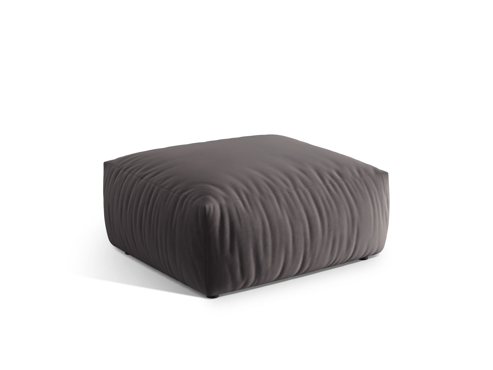 Entdecken Sie den Chris Velour Pouf 1 Sitzer von Micadoni – ein stilvoller Hocker, der Ihrem Raum Eleganz und Gemütlichkeit verleiht. Ideal für jedes Zuhause!
