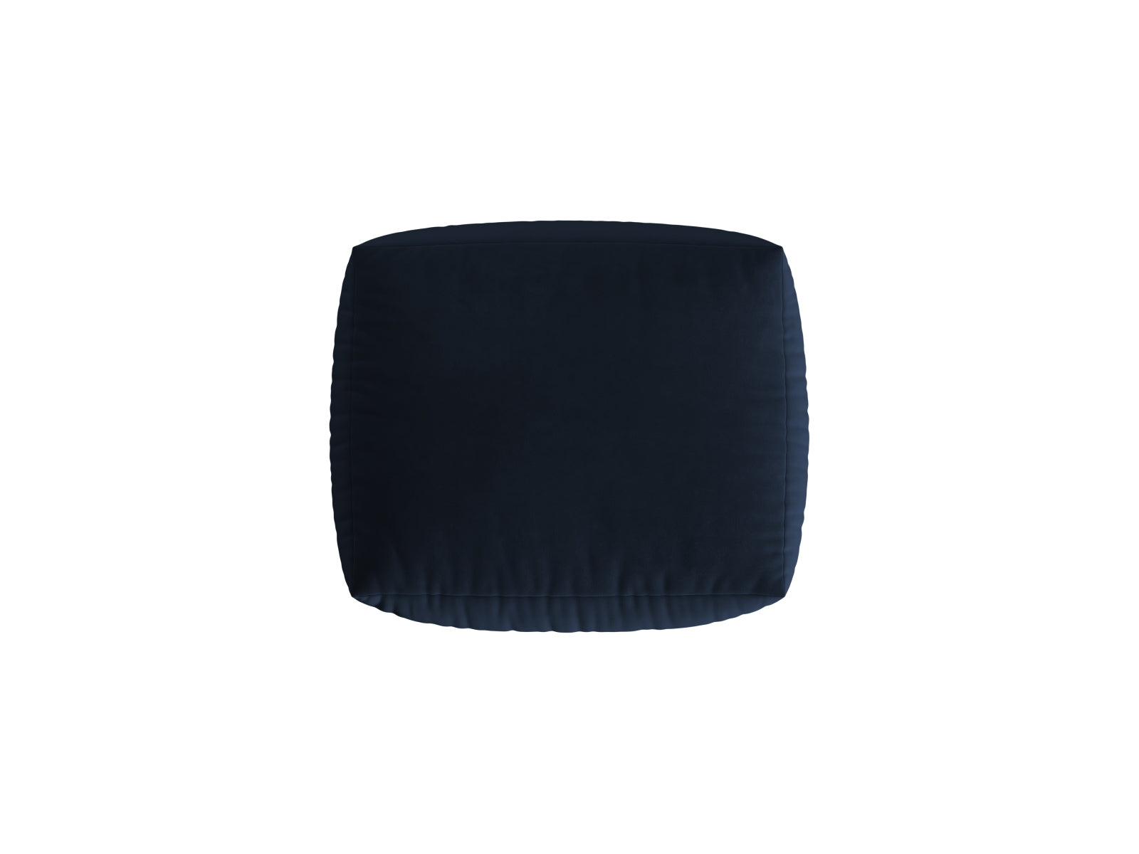 Stylischer Chris Velour Pouf in Royal Blue, perfekt für moderne Interiors. Teil der vielseitigen Sofaserie von Micadoni.