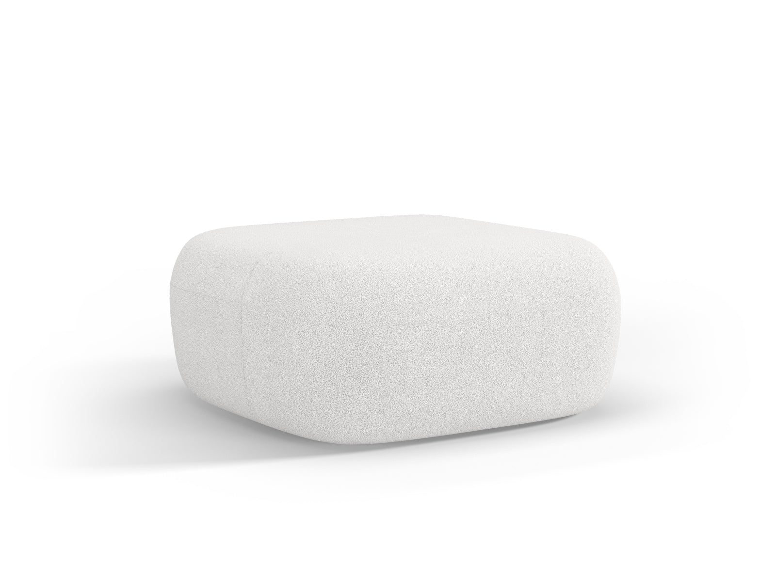 Entdecken Sie den eleganten Jenny Boucle Pouf 1 Sitz von Micadoni – ein stilvolles Möbelstück, das Komfort und Design vereint.