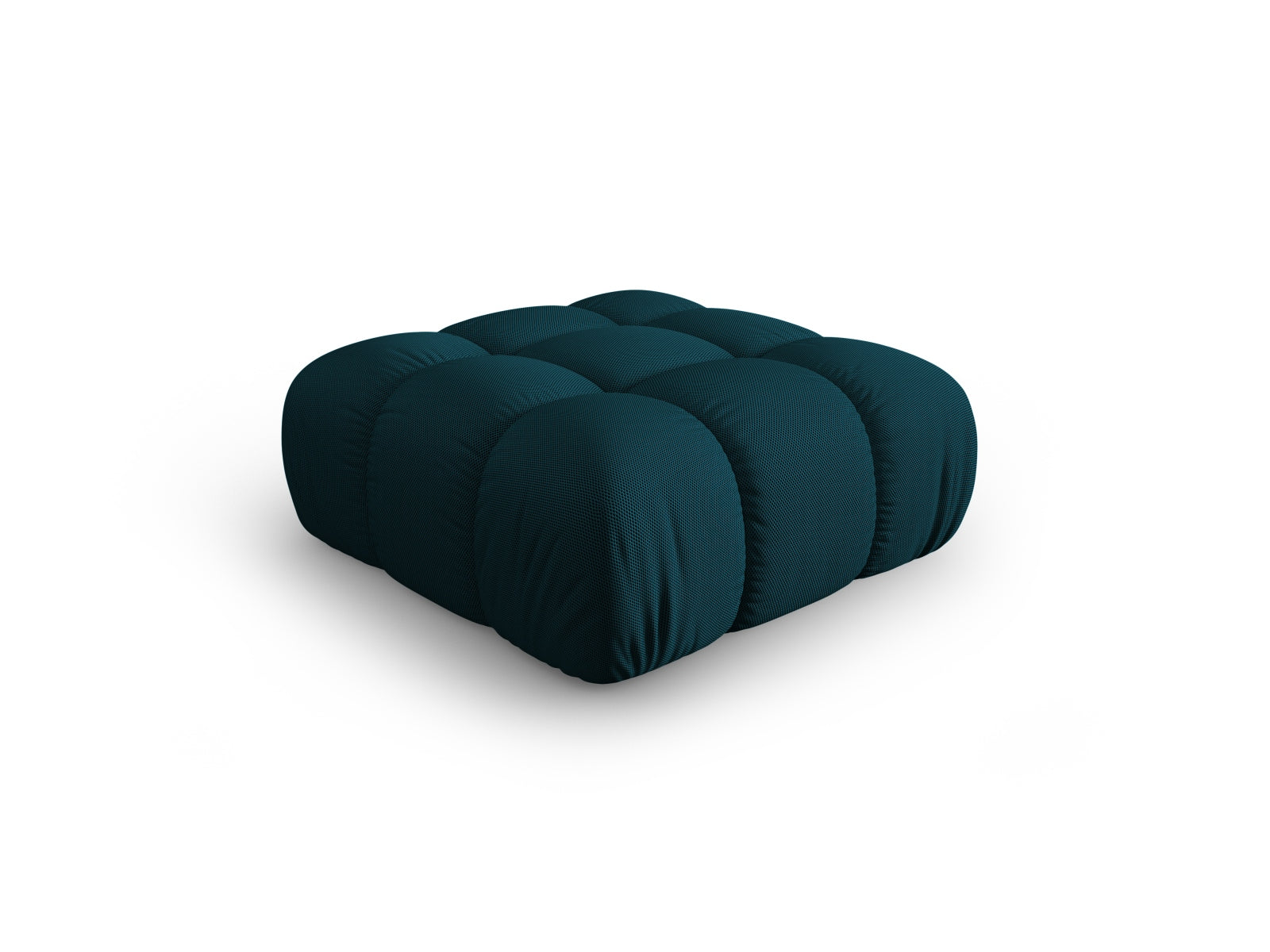 Eleganter Bellis Pouf in Navy Blue-Sonic, 94 cm Durchmesser, ideal für stilvolle Sitzgelegenheiten und moderne Wohnräume.