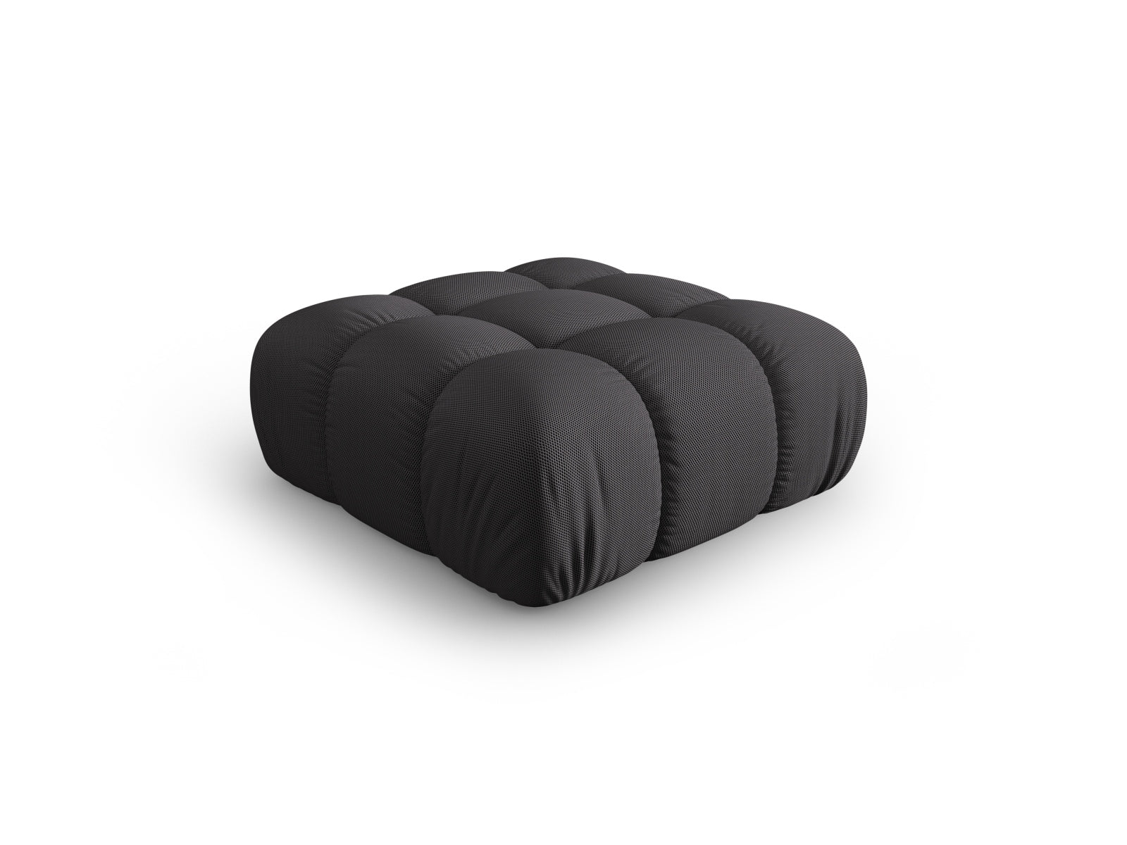 Eleganter Bellis Pouf von Micadoni, 94 cm, in Espresso-Sonic, ideal für stilvolle Sitzgelegenheiten und moderne Wohnräume.