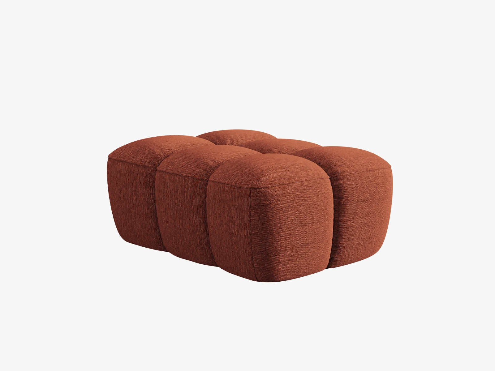 Lisa Pouf 1 Sitzer in Coral präsentiert im Onlineshop von KAQTU Design AG. Modulares Sofa ist von Micadoni