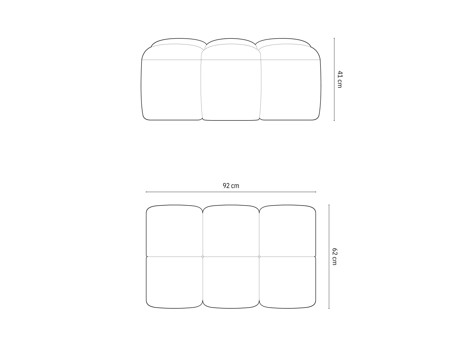 Erleben Sie den stilvollen Lisa Pouf 1 Sitzer von Micadoni. Aus feinstem Velours gefertigt, vereint er Komfort und modernes Design für Ihr Zuhause.